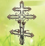 Крест кованый Модель №6